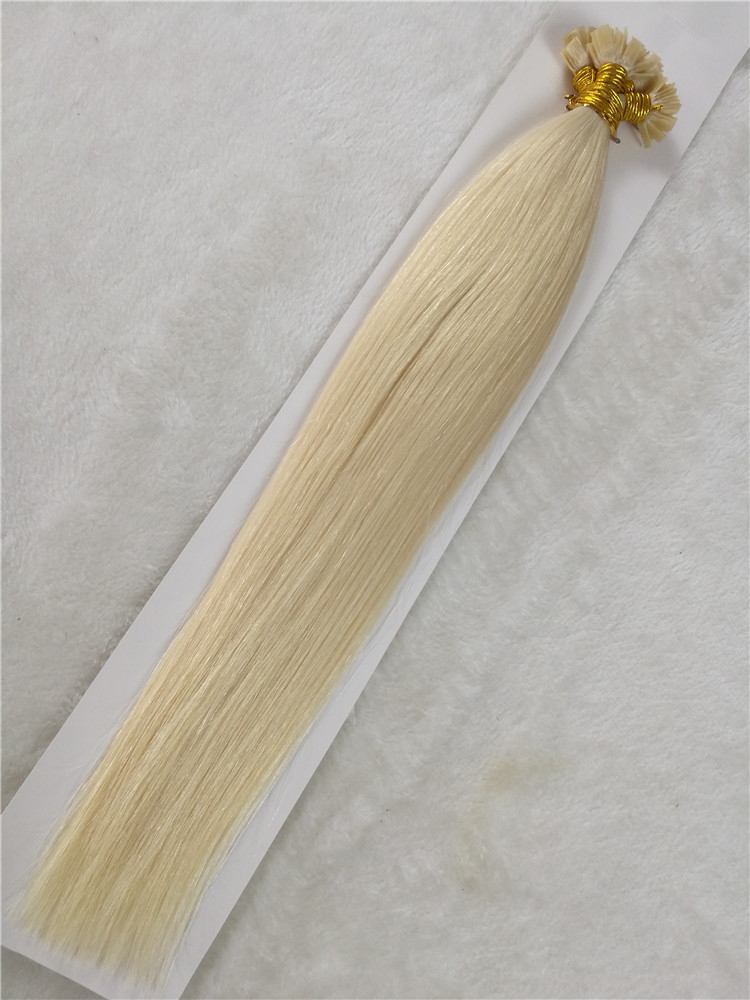 Remy human hair Keratin Bond tip hair extensions, flat tips, 8-30 inch, all color available, double drawn h35