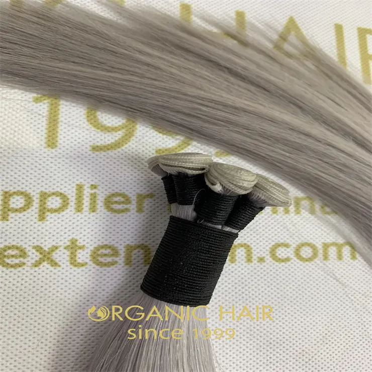 Factory wholesale genius weft hair extensions H34