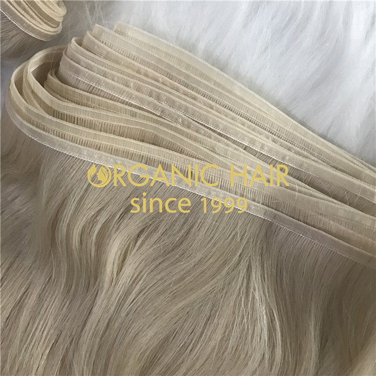High Quality Flat Weft Hair Extensions on sale H300