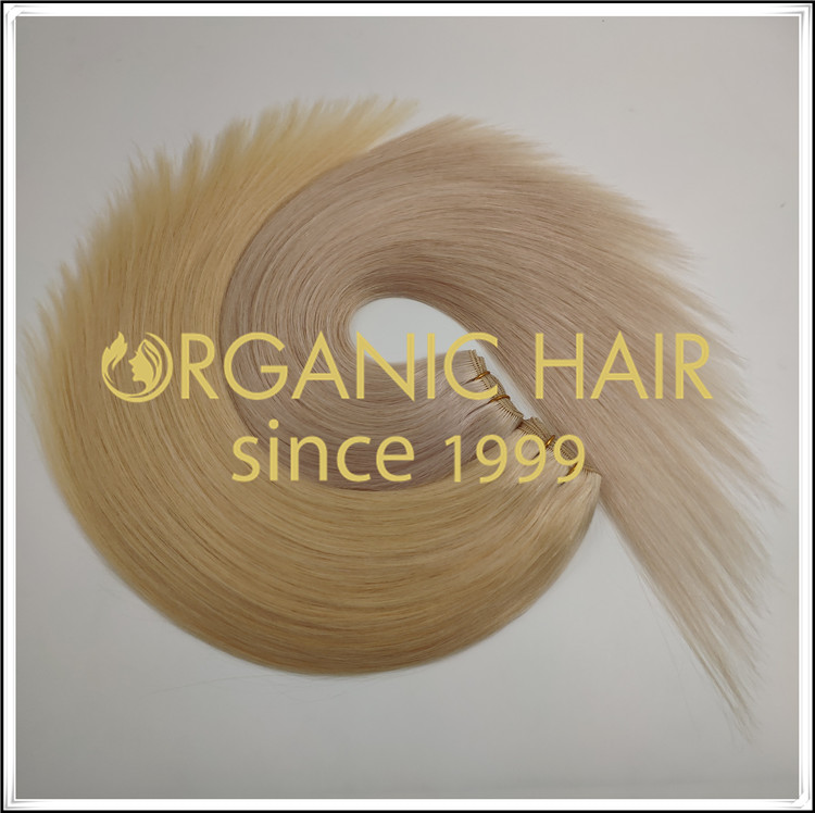 Compare #60 and #613 hand tied weft C069