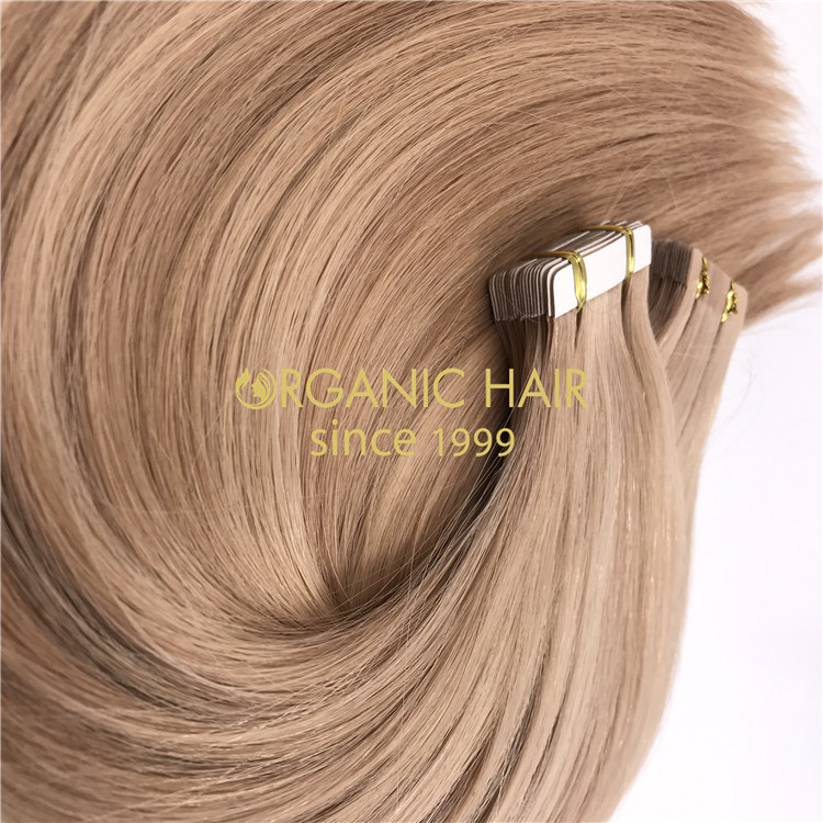 Nordic blonde balayage tape in hair hot sale X296