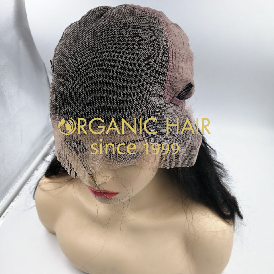 Wholesale  100% remy human hair lace frontal wigs for sale rb66
