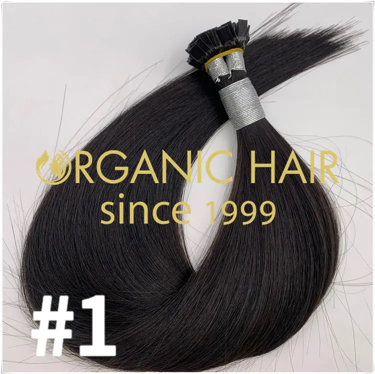 Prebonded hair extensions in natural color hot sale  CD127