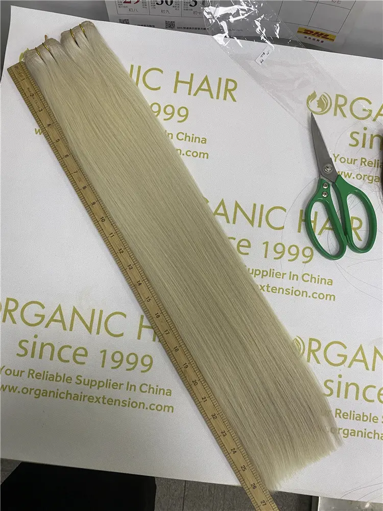Best Cuticle Intact Hand Tied Weft Supplier from Chinese hair factory r140