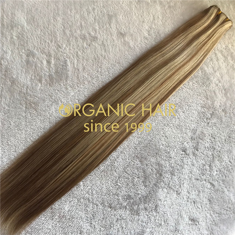 Professional factory wholesale best hand tied weft V66