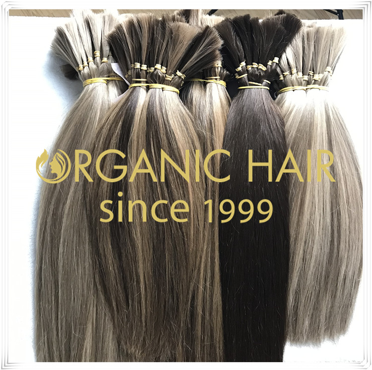 Human hair 100% hair bulk wholesale C029