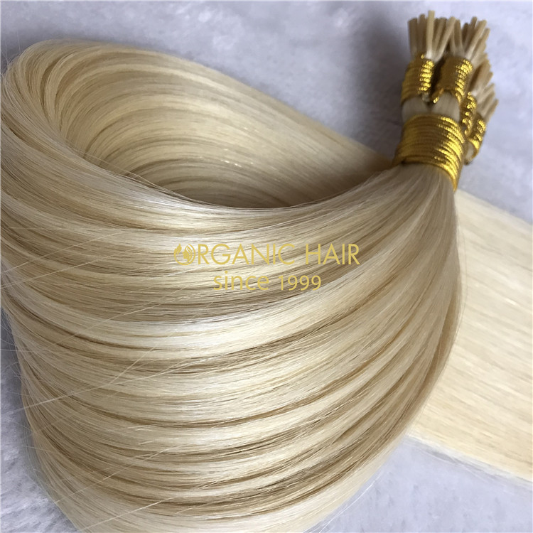 Wholesale silicon free I tip hair extensions V04