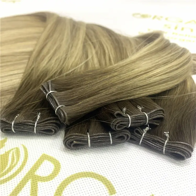 2023 New Invisible hair extensions genius weft near me -A17