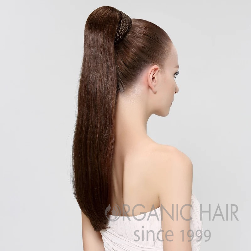 Remy hair human hair ponytail extensions