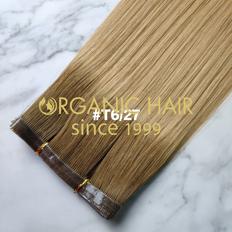 Top quality cuticle seamless wefts supplier  RB16