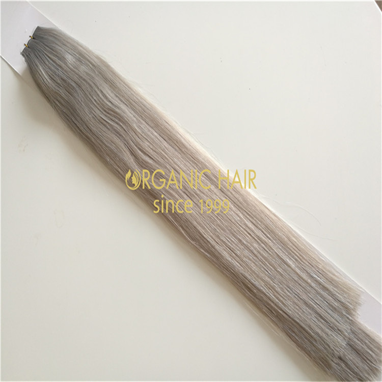 Wholesale best quality full cuticle tape in hair extensions V11