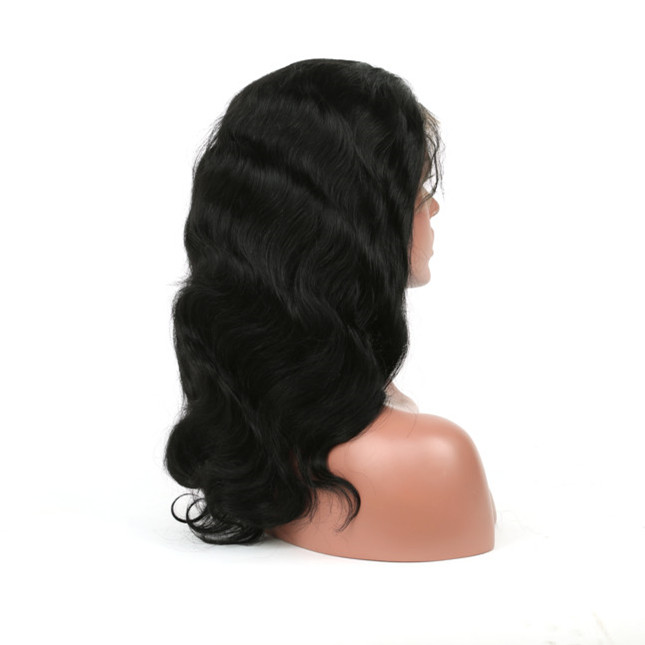Malaysian virgin hair remy lace front wigs