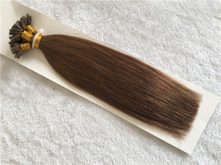 Remy human hair Keratin Bond tip hair extensions, I/U/V/ flat tips, 8-30 inch, all color available, double drawn h42