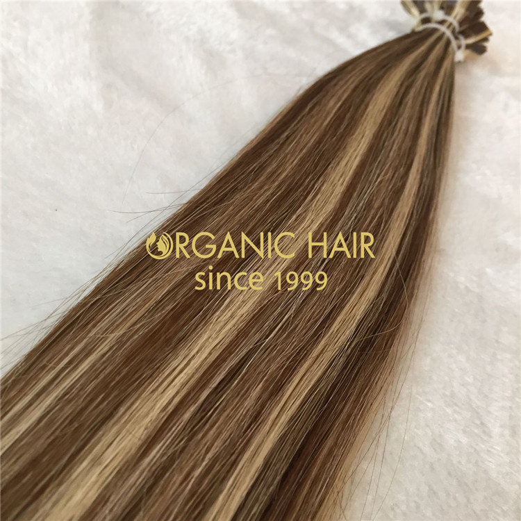 Wholesale 2021 hot-sale pre bonded flat tip hair extensions V125