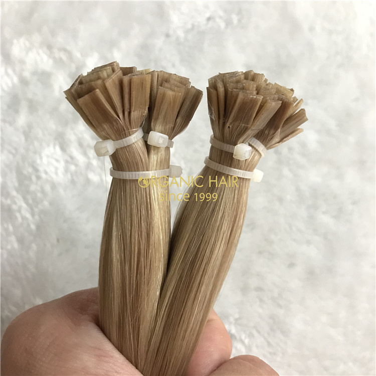 Wholesale durable keratin tip hair extensions Italy V130