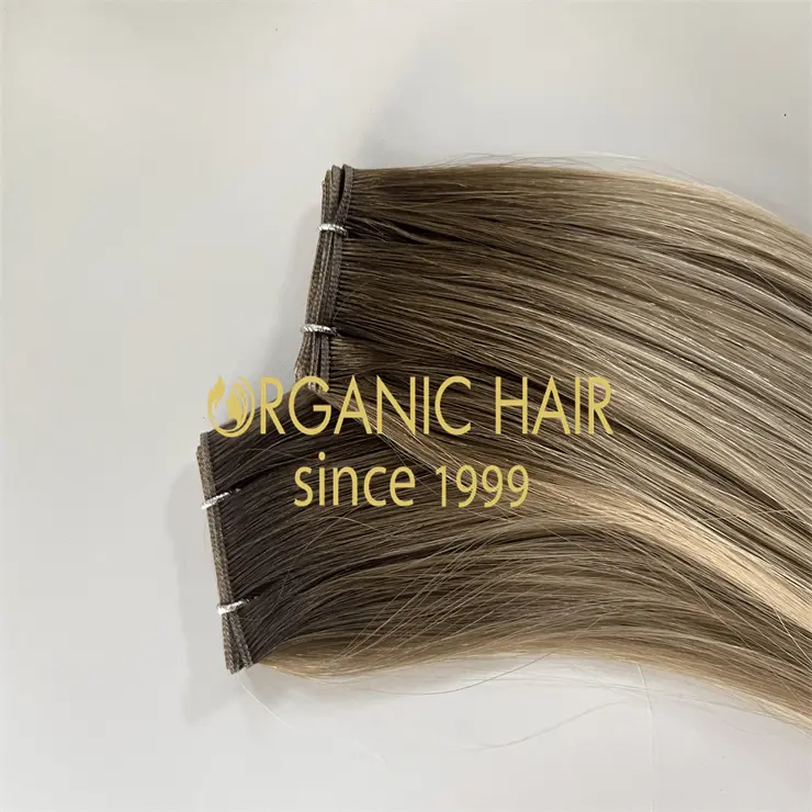 Cuticle Genius Weft Hair extensions in stock H32