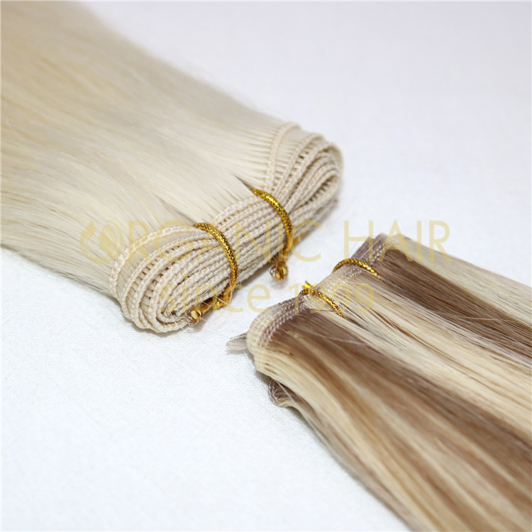 Genius weft - A new type of weft instead of hand-tied weft! A