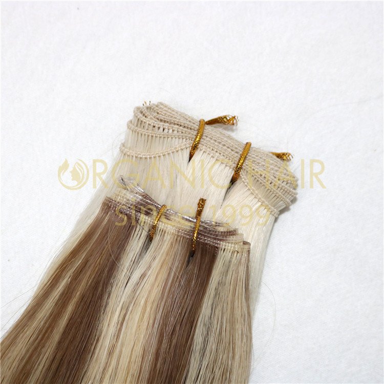 Genius weft - A new type of weft instead of hand-tied weft! A