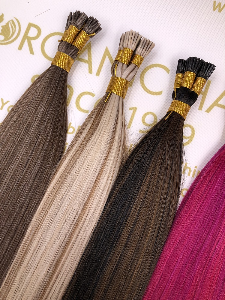 100% human colored hair extensions supplier from china hair factory -r133