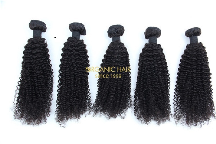 Human hair extension, virgin hair, curly wave, Brazilian human hair, 100% unprocessed,8-30 inch  Gt03