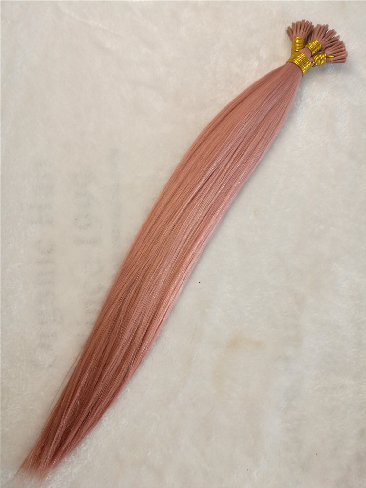 Virgin human hair I tips hair extensiosn, all color, all length, double drawn h37