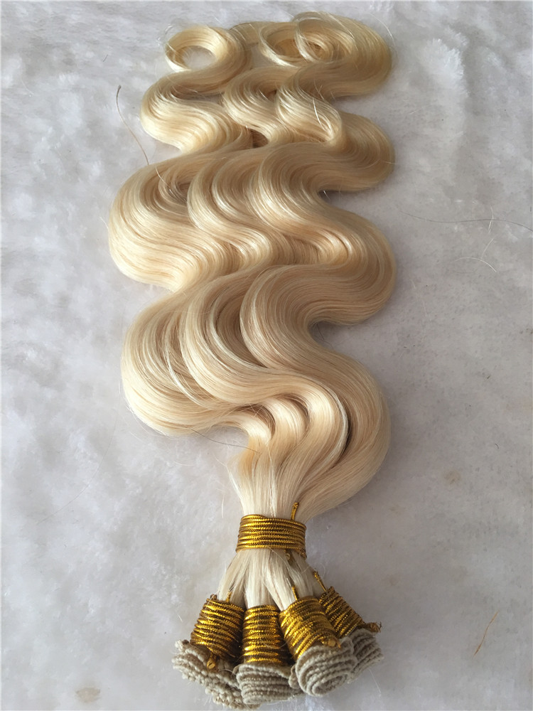 Remy human hair hand tied weft, double drawn， bodywave, #60, one donor braid hair  h28