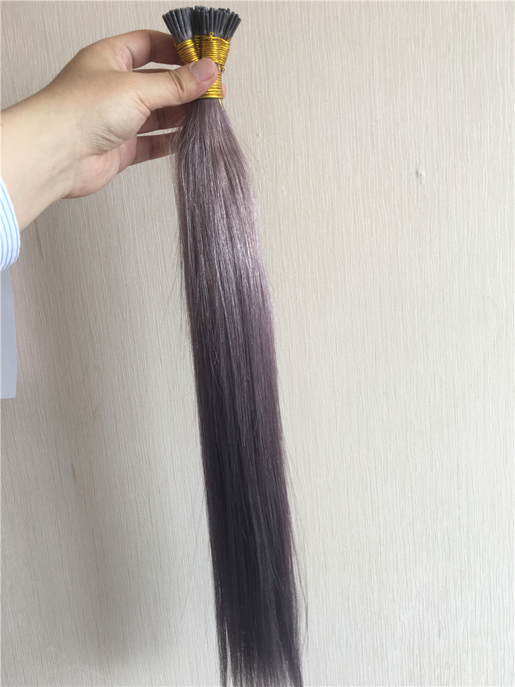 Remy human hair Keratin Bond tip hair extensions, I/U/V/ flat tips, 8-30 inch, all color available, double drawn h43