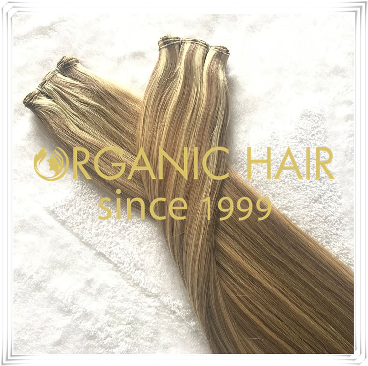 Organic popular piano color hand tied weft C063