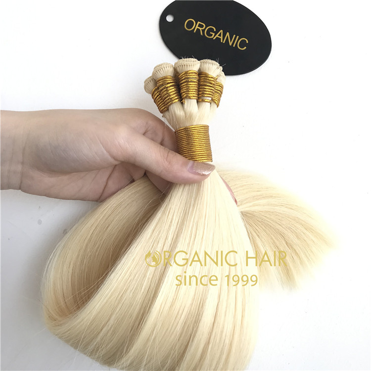 Premium hair manufacturer hand tied-hair H290