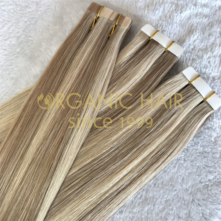 Wholesale easy-using full cuticle tape in hair extensions V