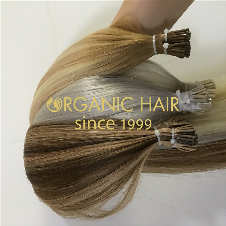 Ashy I Tip Hair Extensions H305