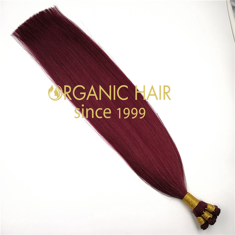 Wholesale luxy cuticle intact double drawn hair extensions RB40
