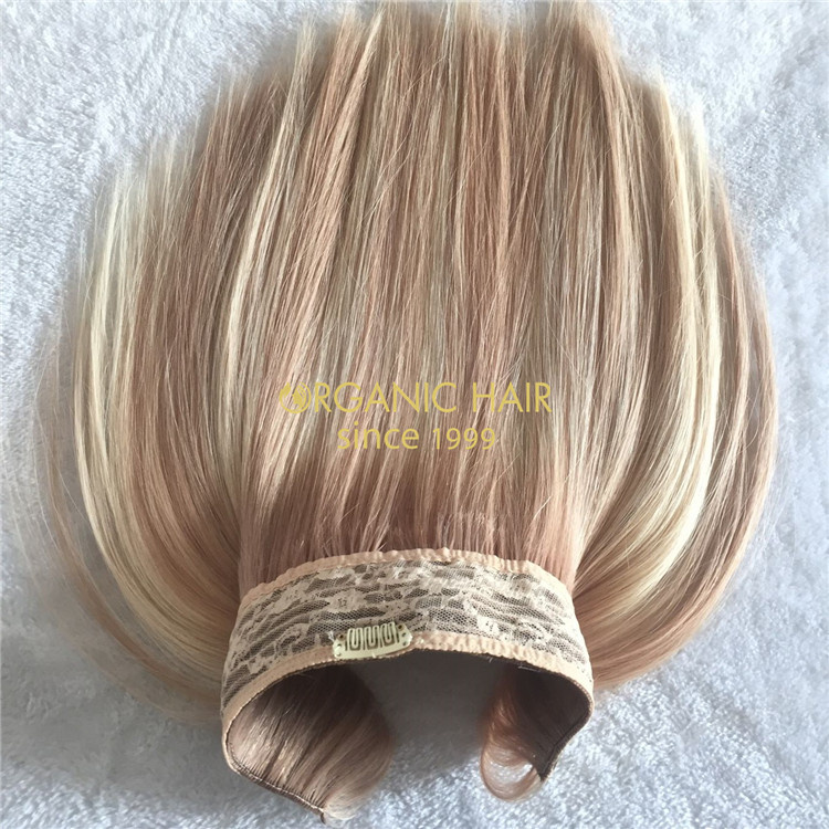 100% real human halo hair extensions wholesale V62