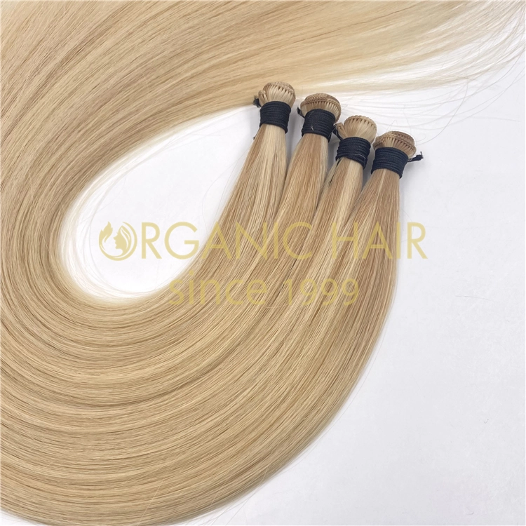 Hand-tied wefts wholesale 2024 hair extensions - A