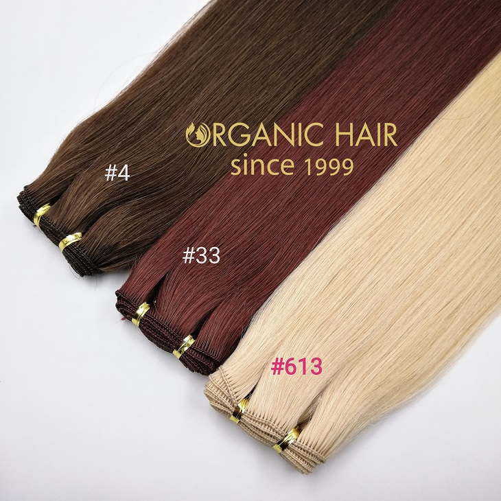 Top quality cuticle hand ted weft wholesale  RB19