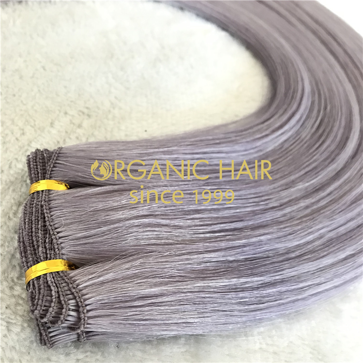 2021 wholedale best quality remy handtied wefs V26