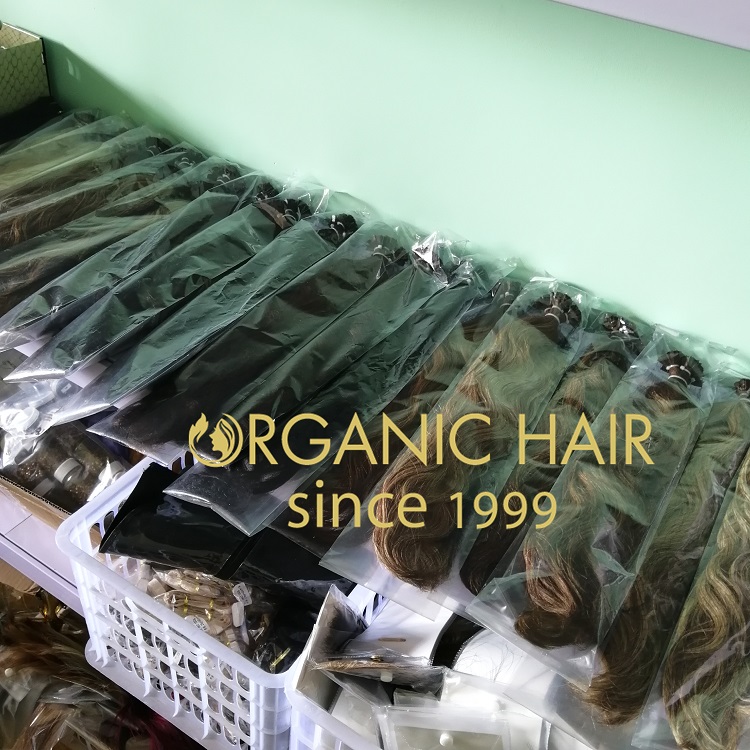 The top quality v tips hair extension stocks RB37