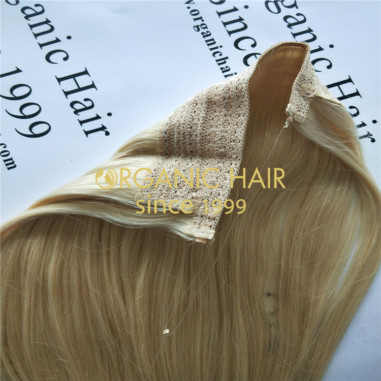 Reusable halo hair wholesale V78