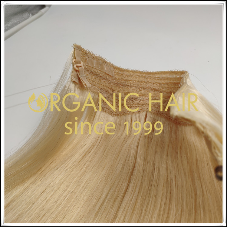 Halo hair extensions #613 color C070