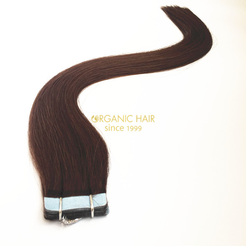 Top grade human hair extensions cheap tape hair 