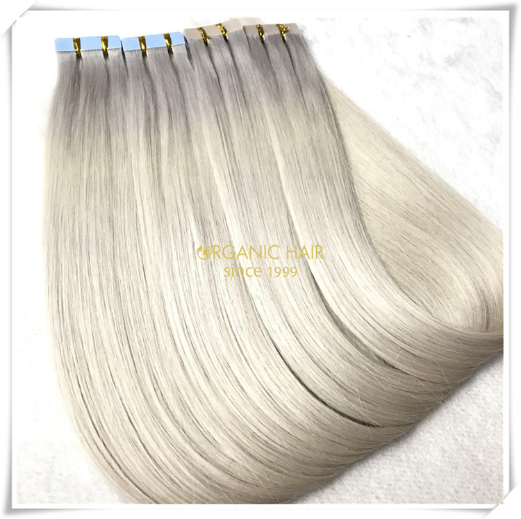 Convenient tape in human hair extensions CNY037