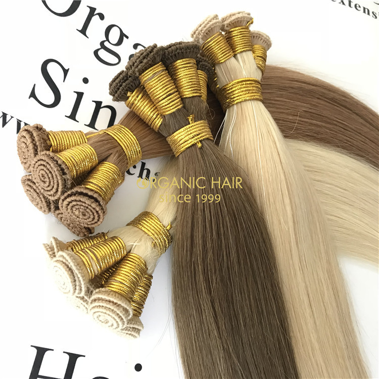 Human hand tied wefts and great shipping X253