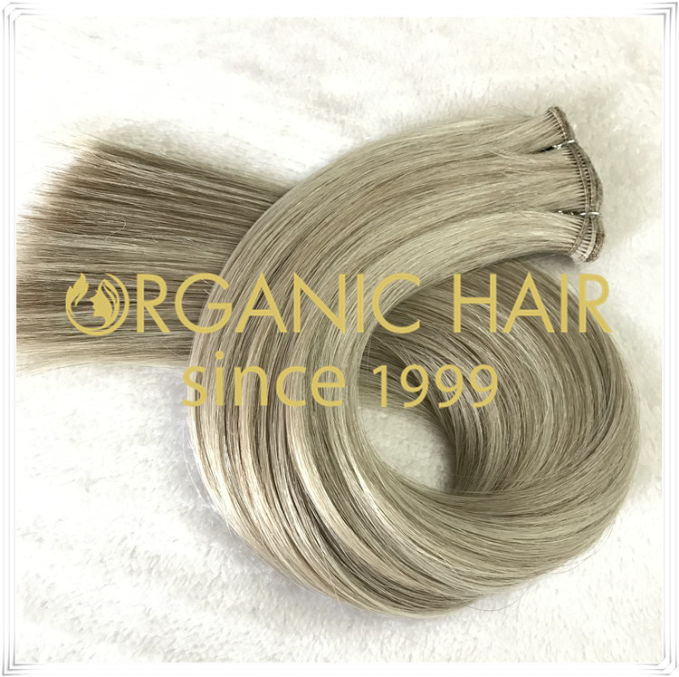 Double drawn popular piano color hand tied weft C031