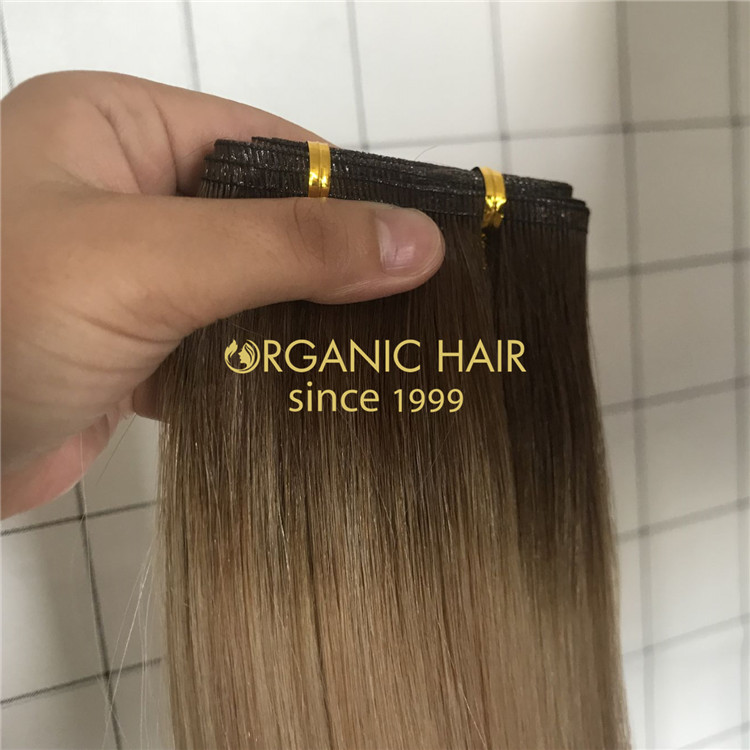 Premium beaded weft extensions supplier H262