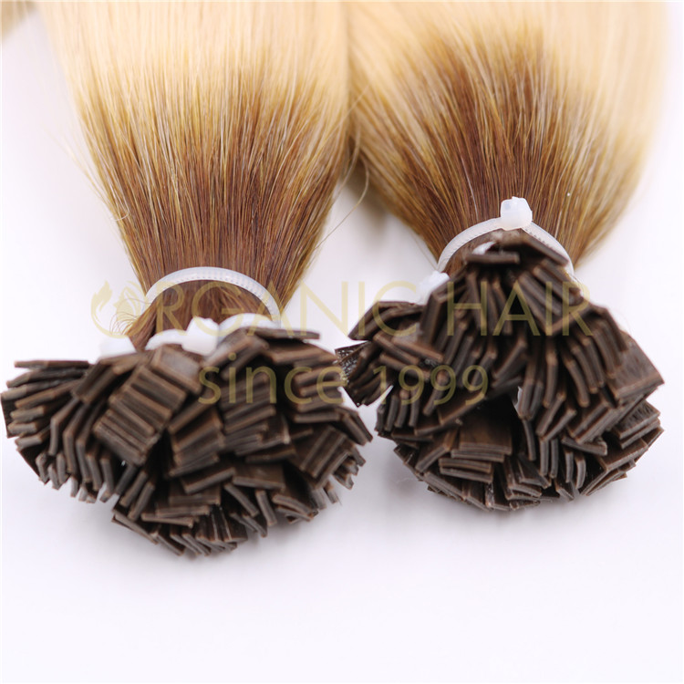 Flat tip hair extensions keratin hair near me A