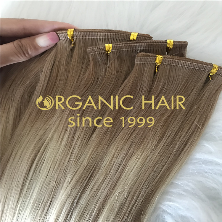 Popular flat weft extension supplier H228