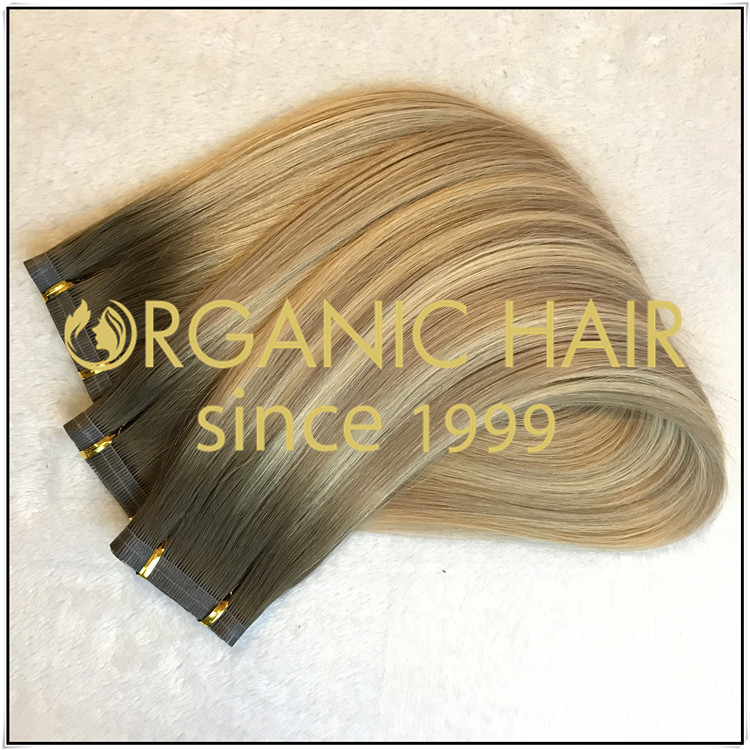 Best quality popular flat weft hybrid weft C032