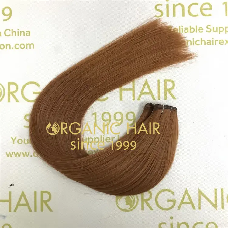 Wholesale best human full cuticle remy genius weft professional factory L