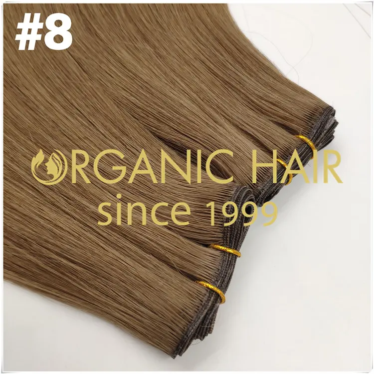 Hot sell wholesale ombre blonde colors hair extension manufacturer CD115