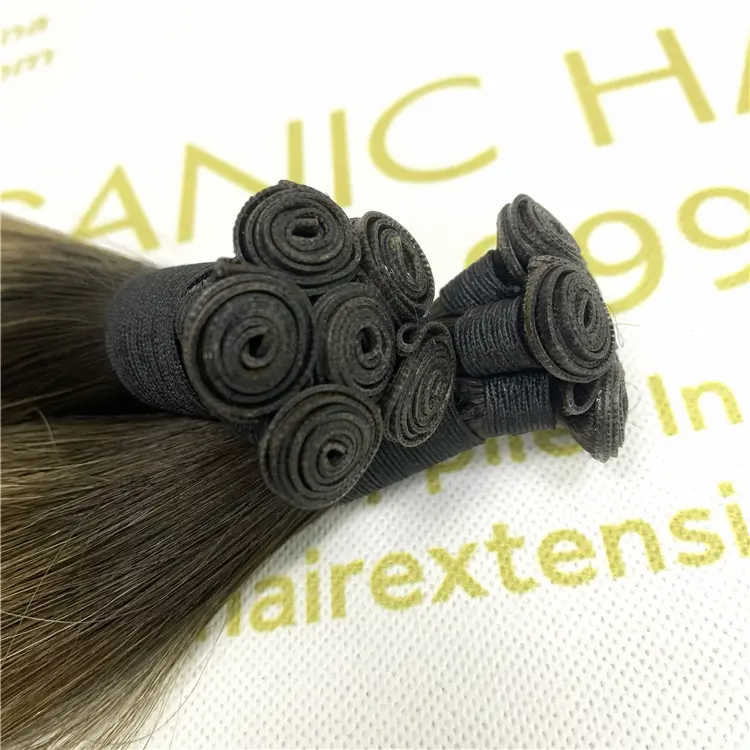2023 Genius weft hair extensions balayage color wholesale - A